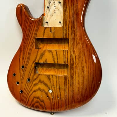Yamaha TRB-5II/L Left Handed Bass Body 90's/00's - Trans Orange image 1