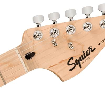 Squier Sonic Mustang Electric Guitar, with 2-Year Warranty, 2-Color Sunburst, Maple Fingerboard image 5