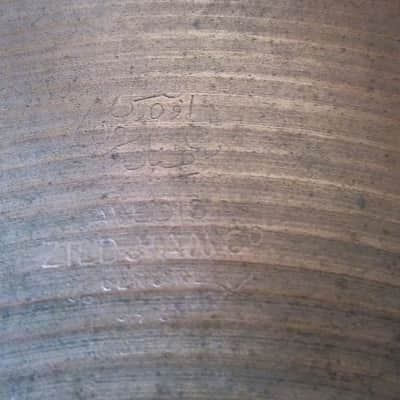 14" Zildjian Avedis Paper-Thin Hihat Cymbal - Vintage image 5