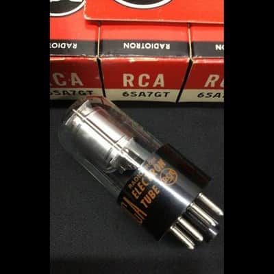 Full Sleeve (5) NOS NIB RCA 6SA7GT Glass Radio Vintage Vacuum Tubes B.9610 image 2