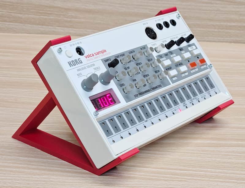 Korg Volca Sample Digital Sample Sequencer with Angled Stands image 1