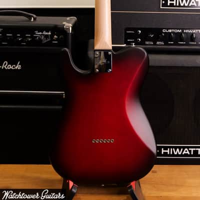 2021 G&L ASAT Classic Bluesboy - Redburst Satin image 6