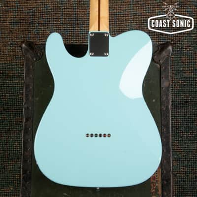 2023 Fender FSR Hybrid II Telecaster Daphne Blue w/ Matching Headstock Made in Japan image 8