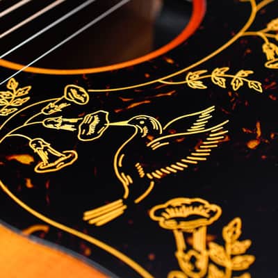 Epiphone Inspired by Gibson Custom 1960 Hummingbird Reissue Heritage Cherry Sunburst image 13