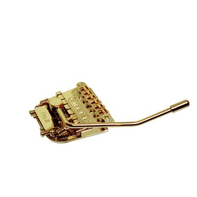 Stetsbar Tremolo Pro II Gold Fits Fender Strat and other Stratocaster guitars with existing Tremolos image 4