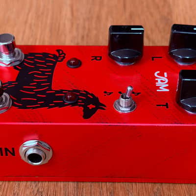 JAM Pedals Delay Llama mk.3 2022 - Red / Black image 4