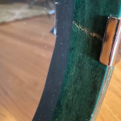 Yamaha Maple Custom 22/14/12 - Turquoise Lacquer image 7