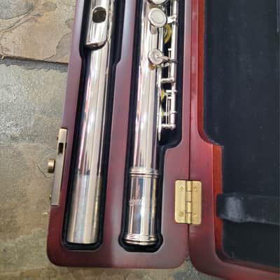 Antigua FL4530B Professional Solid Silver Flute image 2
