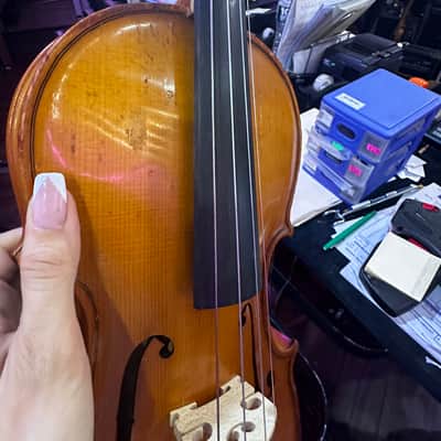 Copy Of Antonius Stradivarius 15.5" Viola 'Faciebat Cremona 1713' Made in Romania 1992 image 18