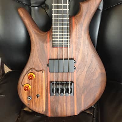 Carl Thompson Bass guitar Semi-Frills Scroll 32" Scale 2017 MINT Lefty left handed image 3