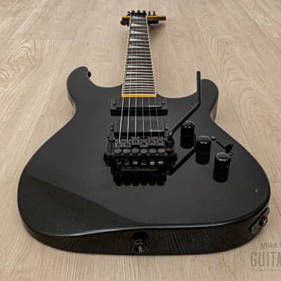 1990s Grover Jackson Soloist Custom HH Metallic Black, Japan image 10