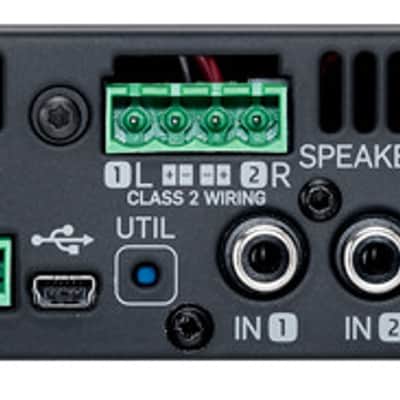 Lab Gruppen LUCIA-120/2 Commercial Amplifier with DSP, 2x60W image 2