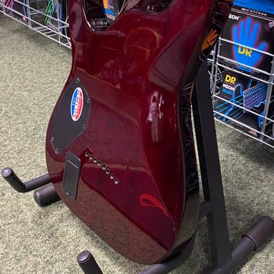 Schecter C-8 Hellraiser in black cherry - Made in Korea image 4