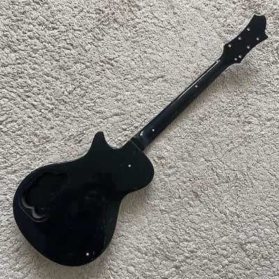 Red Burst Single Cut Guitar Body, Rosewood Fingerboard Neck DIY Project image 7