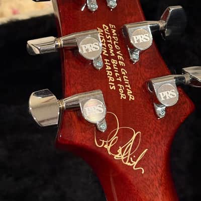 2010 PRS 245 25th Anniversary 10-Top Employee Guitar - Sunburst image 5