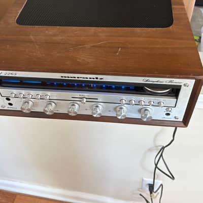 Marantz Model 2265 stereo receiver with wood case 1970’s image 5