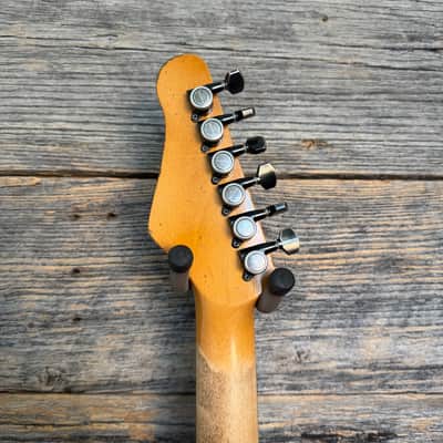 Friedman Cali Aged Guitar - Hot Pink (Medium/Heavy Aging) image 7