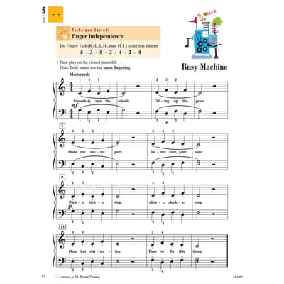 Piano Adventures | Technique & Artistry | Level 1 image 4
