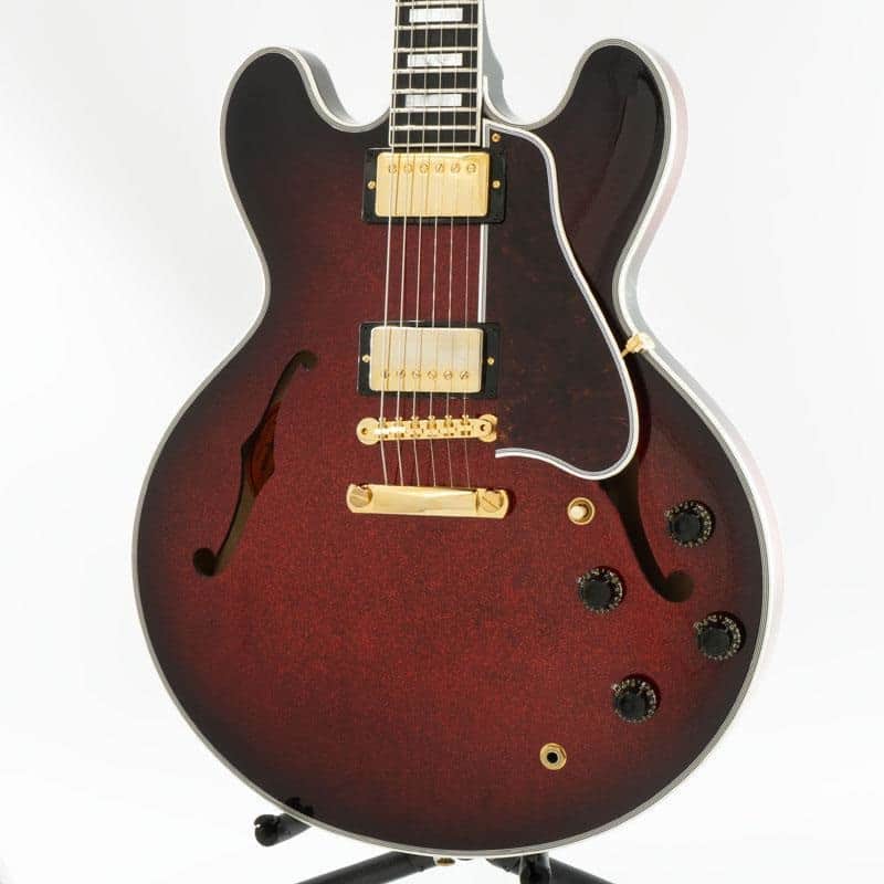 Gibson USED ​​Custom Shop 1959 ES-355 Stained Sparkle Stop Bar Gloss GH [SN. 751525] - Very Good