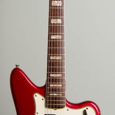 Fender  Electric XII 12 String Solid Body Electric Guitar (1966), ser. #169307, original black tolex hard shell case. image 8