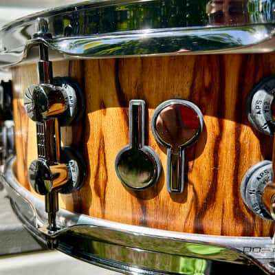 Sonor SQ2 thin beech 14x5 - African Marble in and out (satin) image 5