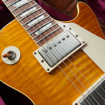 2014 Gibson '59 Les Paul Collector's Choice #26 "Whitford Burst" aged R9 + OHSC + tags image 7