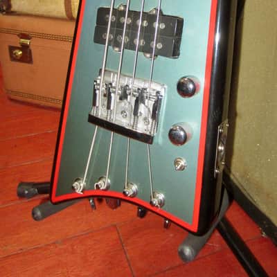 ~1985 Hondo Alien Bass Gun Blue Metallic image 1