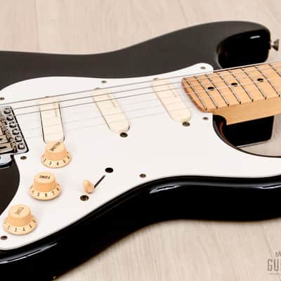 1999 Fender Stratocaster ‘54 Vintage Reissue ST54-95LS Blackie Specs w/ USA Lace Sensors, Japan CIJ image 6
