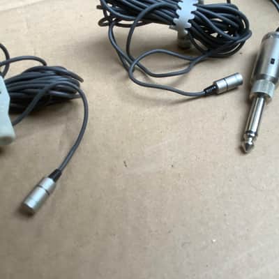 2 x Sony ECM-150T Japan vintage ! Condenser Microphone w/ Case / lavalier pin mic image 5