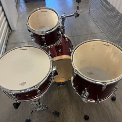 Sonor AQX Micro 8/13/14/13x6" 4pc Shell Pack 2021 - Present - Red Moon Sparkle image 4