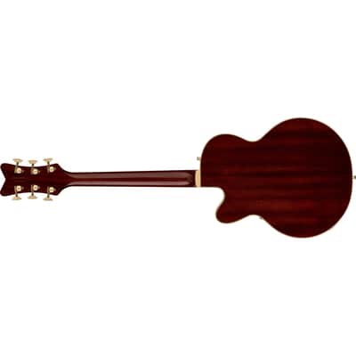 Gretsch  Limited Edition Falcon Center Block Jr. with Bigsby Quilted Maple, Ebony Fingerboard, Roundup Orange image 5