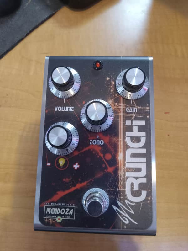 Fattoria Mendoza Crunch Distortion Pedal Made In Italy Like New image 1