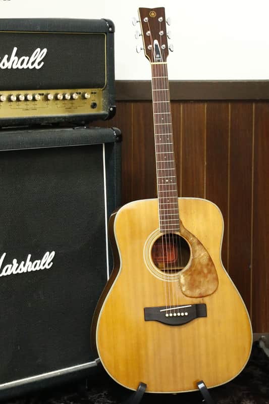 Vintage Yamaha FG-350 Red Label Rare Honduras Rosewood body Made in Japan image 1