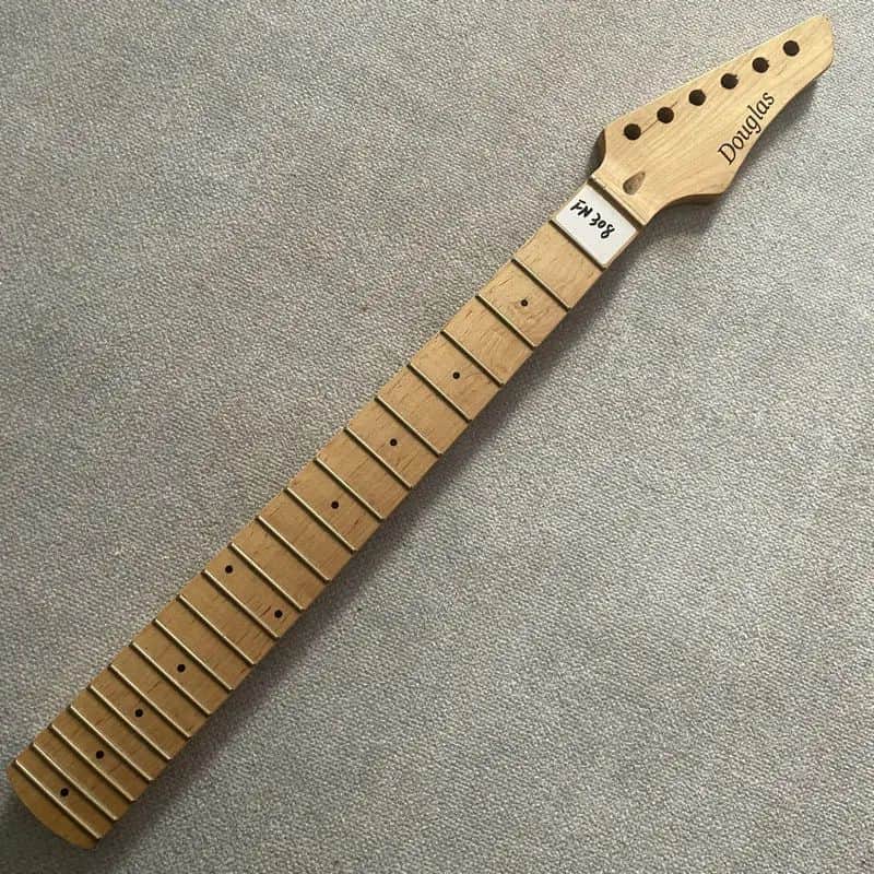 Douglas Electric Guitar Maple Wood Neck, 21 Frets Fingerboard DIY Project image 1