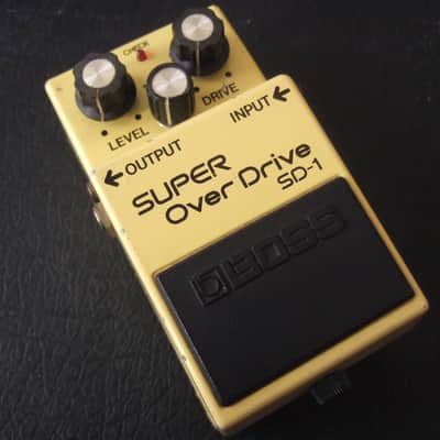 Boss SD-1 Super Overdrive 1981 - 1988 Made In Japan | Reverb