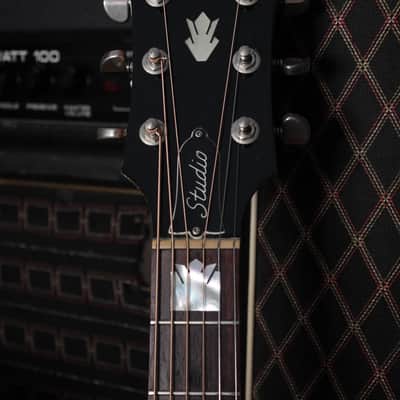 Gibson SJ-200 studio flame maple 2010 - Blonde image 2