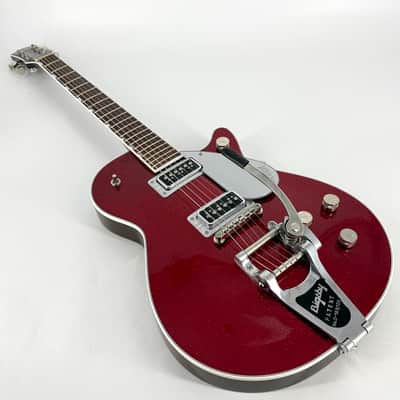 2020 Gretsch G6129T Players Edition Jet - Red Sparkle image 3