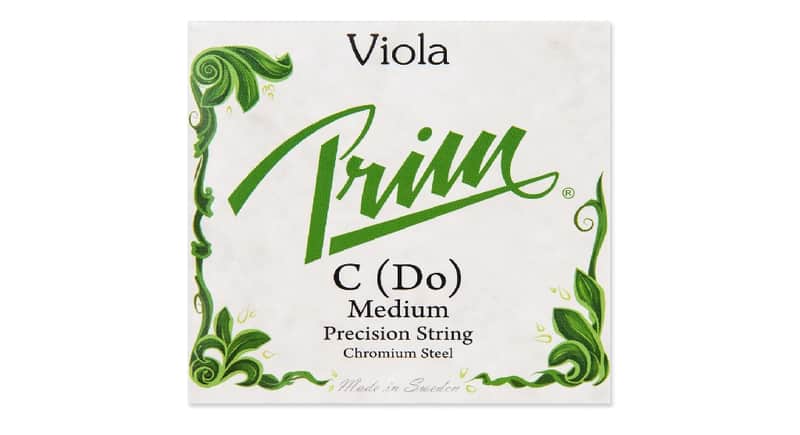 Prim Viola Single C (Do) - Solo & Orchestra - Chromium Steel, Sweden image 1
