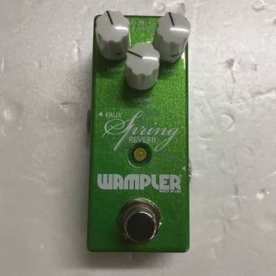 Wampler Mini Faux Spring Reverb Pedal w/ Original box & paperwork image 3