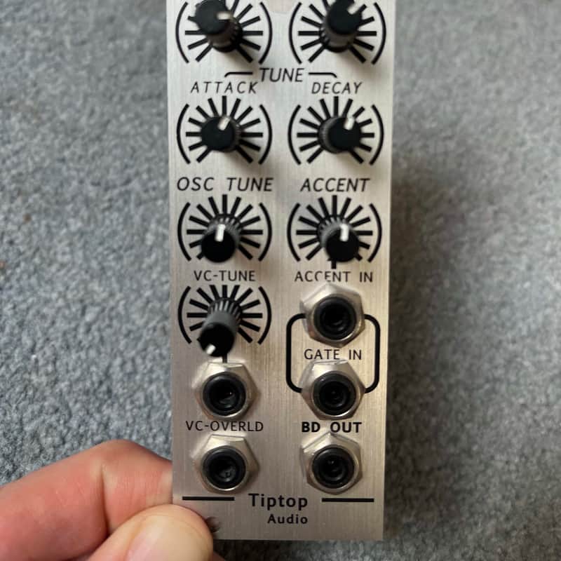 2010s Tiptop Audio BD909 Silver