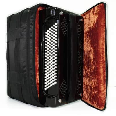 Jupiter Lux Button Accordion 120 Bass 5 Row Concert Bayan B Griff Double Cassotto Converter Free Bass and Stradella, 2691 image 19