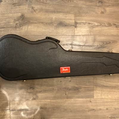 1990's Fender USA Red Logo Label Molded Hardshell Case Strat Tele USA Guitar image 1