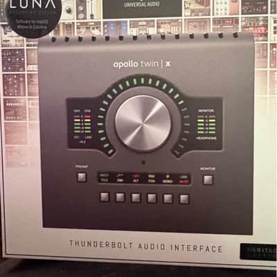 Universal Audio Apollo Twin X DUO Heritage Edition Thunderbolt 3 Audio Interface 2020 - Present - Gray image 5
