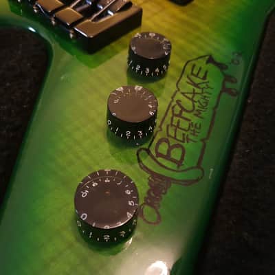 Washburn USA Custom Shop Dimebag Darrell DB2000 Dime gift GWAR Artist Signed RARE Bass Guitar D3 image 4