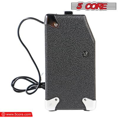 5 Core Guitar Amplifier 10 Watt Electric and Acoustic Amp for Practice with Inbuilt Speaker Aux Input Volume Bass Treble Control Amp GA 10 BLK image 14