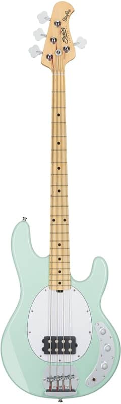 Sterling by Music Man STINGRAY RAY4 Electric Bass, Mint Green w/ Maple Fingerboard image 1