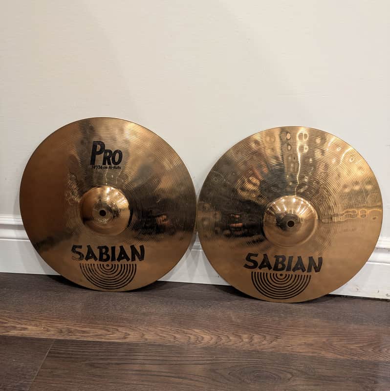 Sabian Pro 14" Hihats image 1