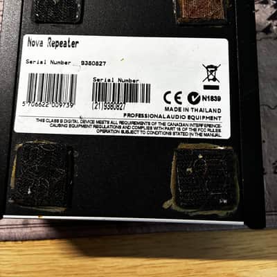 TC Electronic RPT-1 Nova Repeater 2010s - Black image 3