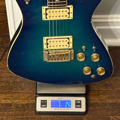 1984 Quest Manhattan MKII Blueburst Offset Matsumoku Japan RARE Model image 24