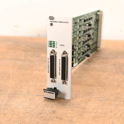 Studer AES/EBU M1 Card 16-CH AES/EBU Card (Input SRCs) for D21m & D23m CG01TFK image 1